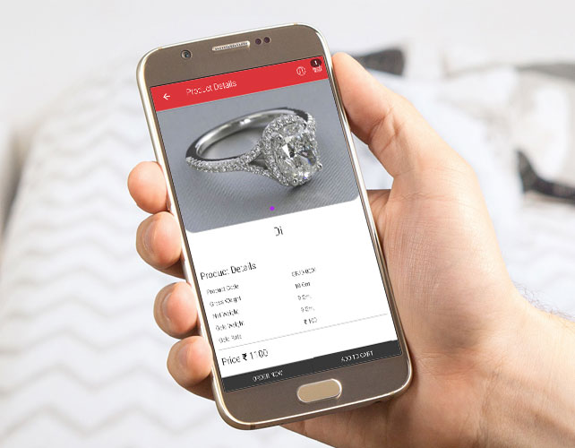Android App of jewelry Business